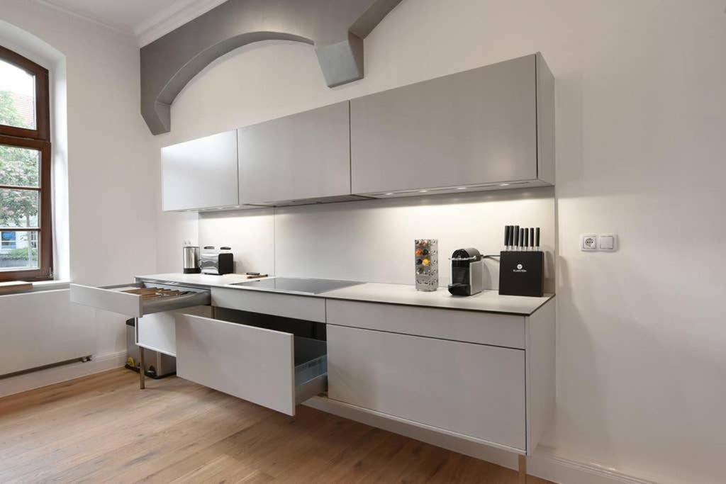 6,5 Luxury Room Apartment - Central Zwickau - 3 Bedrooms - 2 Bathrooms Bagian luar foto